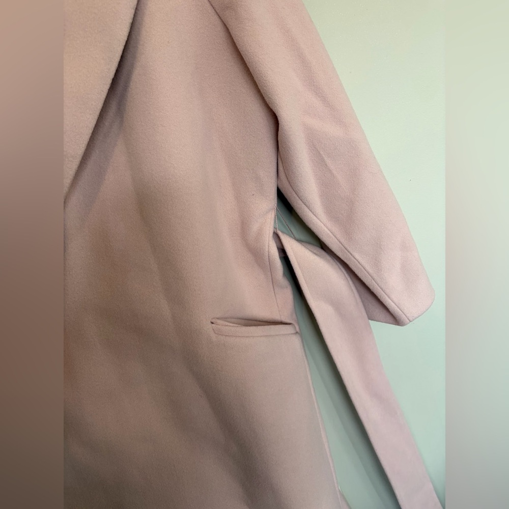 Express Pink Trench Coat - Picture 4 of 7